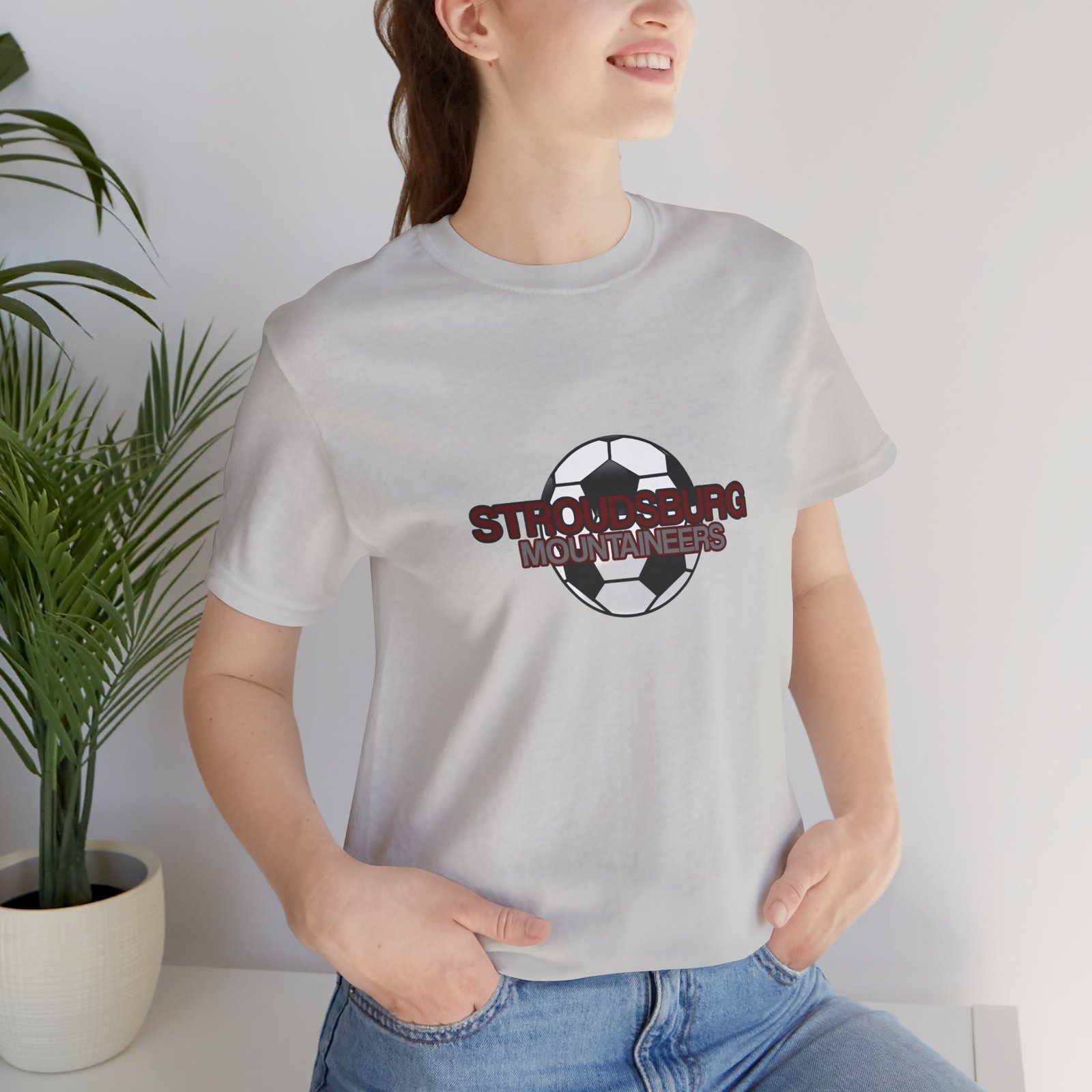 T-Shirt "SHS Soccer" - Unisex Jersey Short Sleeve - Image 23