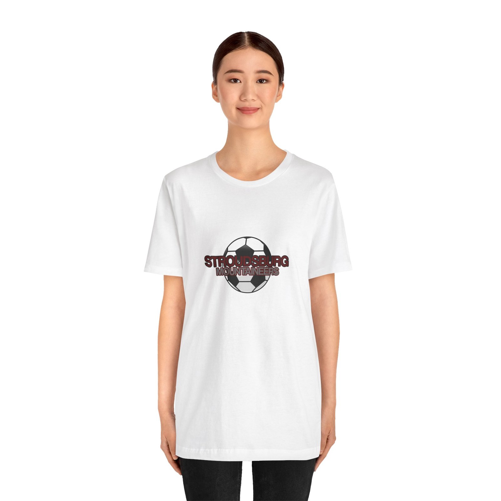 T-Shirt "SHS Soccer" - Unisex Jersey Short Sleeve - Image 4