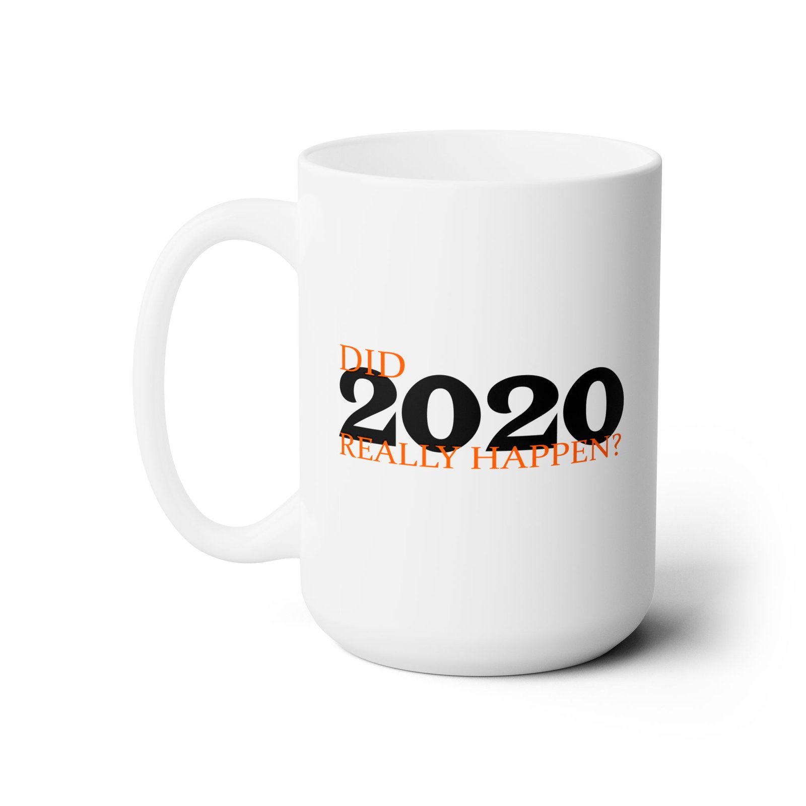 Mug 15oz "Did 2020 Really Happen?" - Image 3