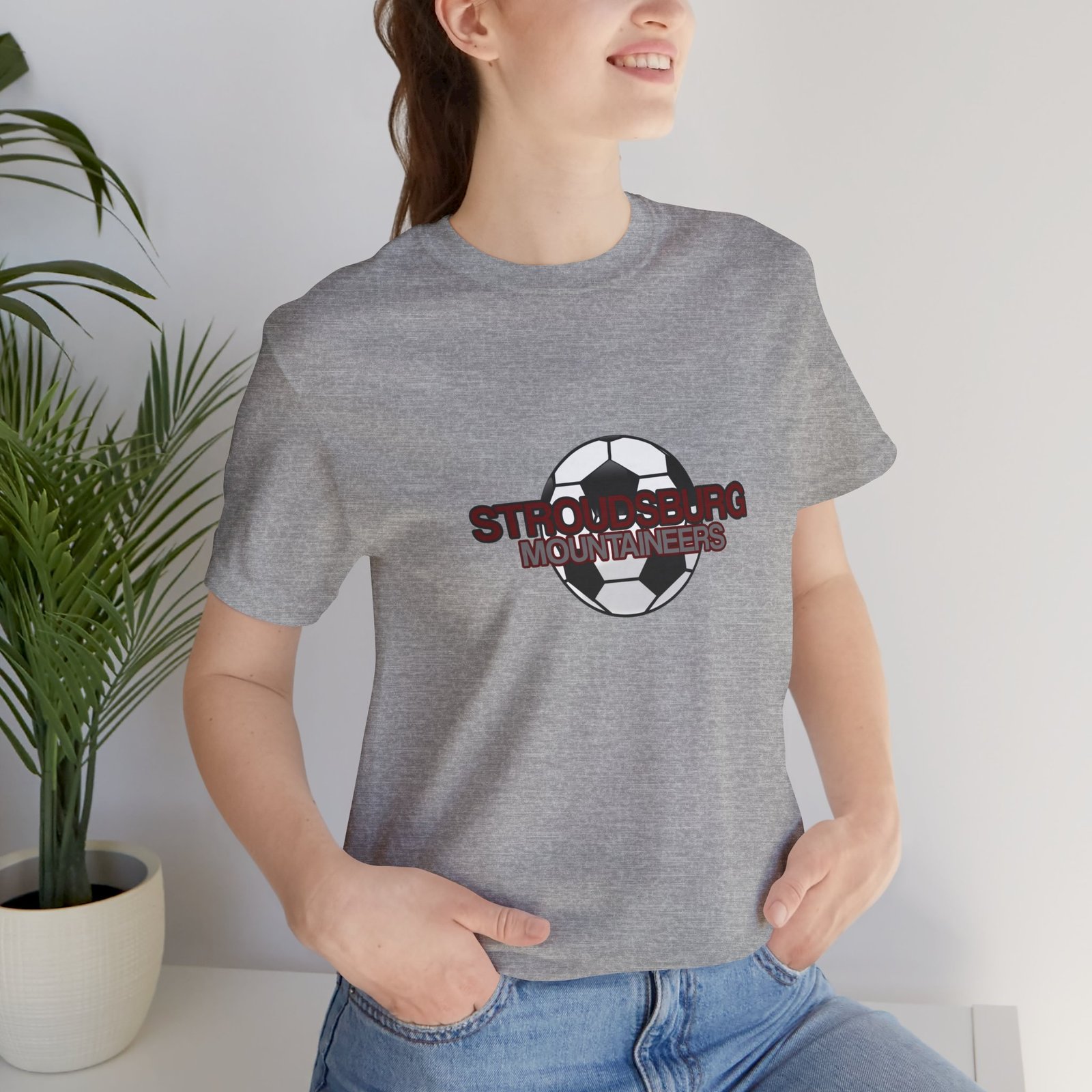 T-Shirt "SHS Soccer" - Unisex Jersey Short Sleeve - Image 31