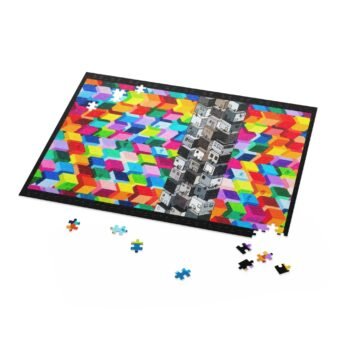 Puzzle (500-Piece) "Intruder Alert" from the STUDIO TEABO COLLECTION