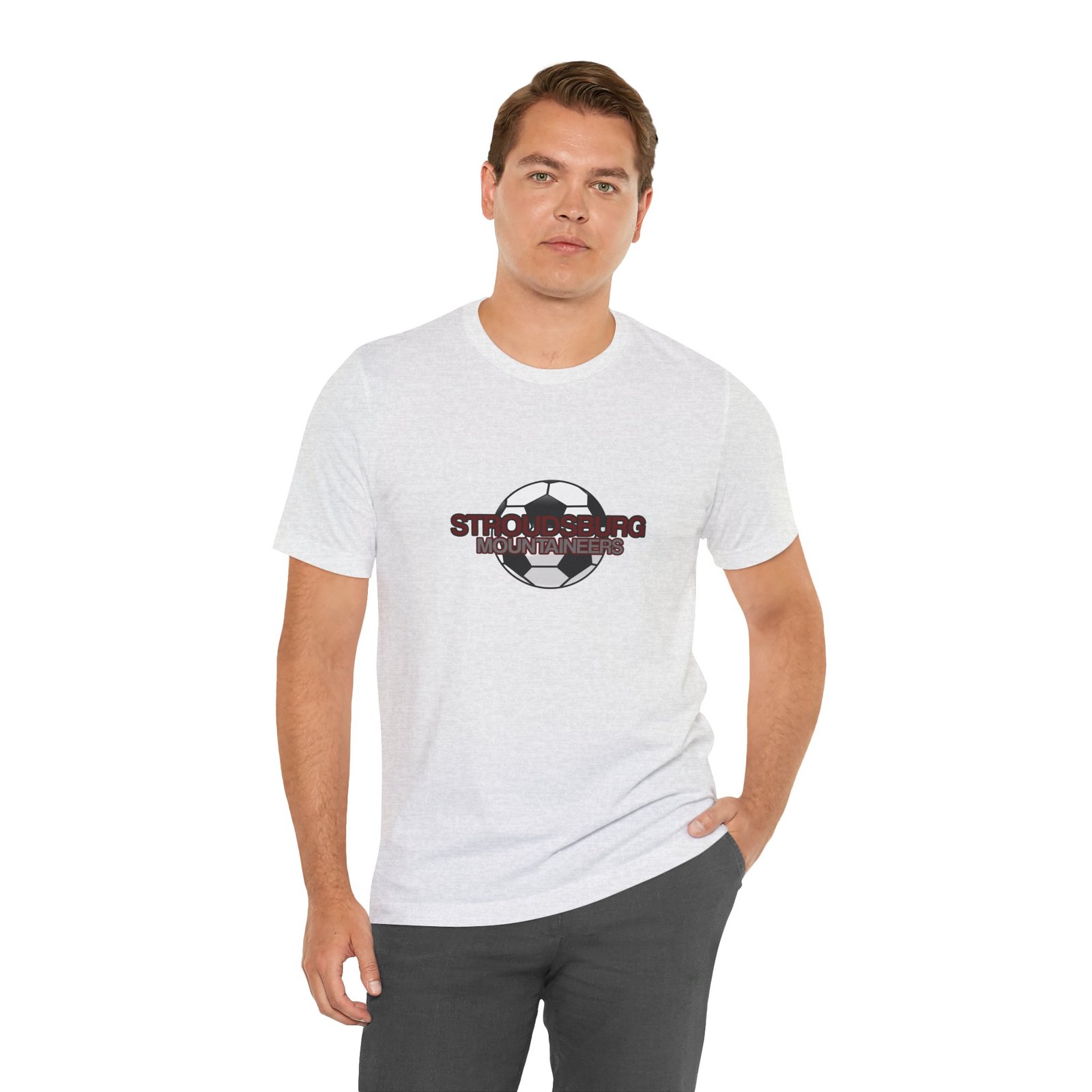 T-Shirt "SHS Soccer" - Unisex Jersey Short Sleeve - Image 14
