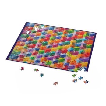 Puzzle (500-Piece) "Fractured Living" STUDIO TEABO COLLECTION