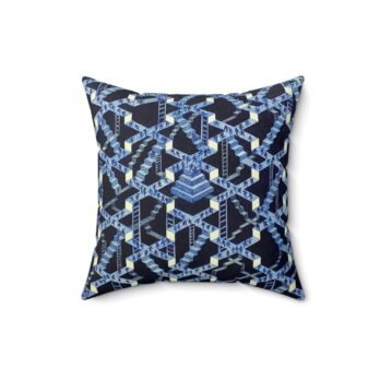 Pillow 16"x16" - "Path to Center Stage" - STUDIO TEABO COLLECTION - Spun Polyester